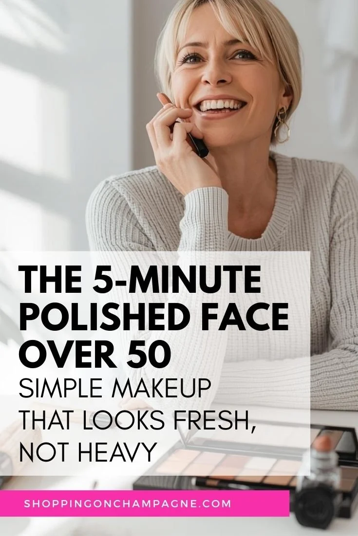 Easy 5-Minute Polished Face Over 50