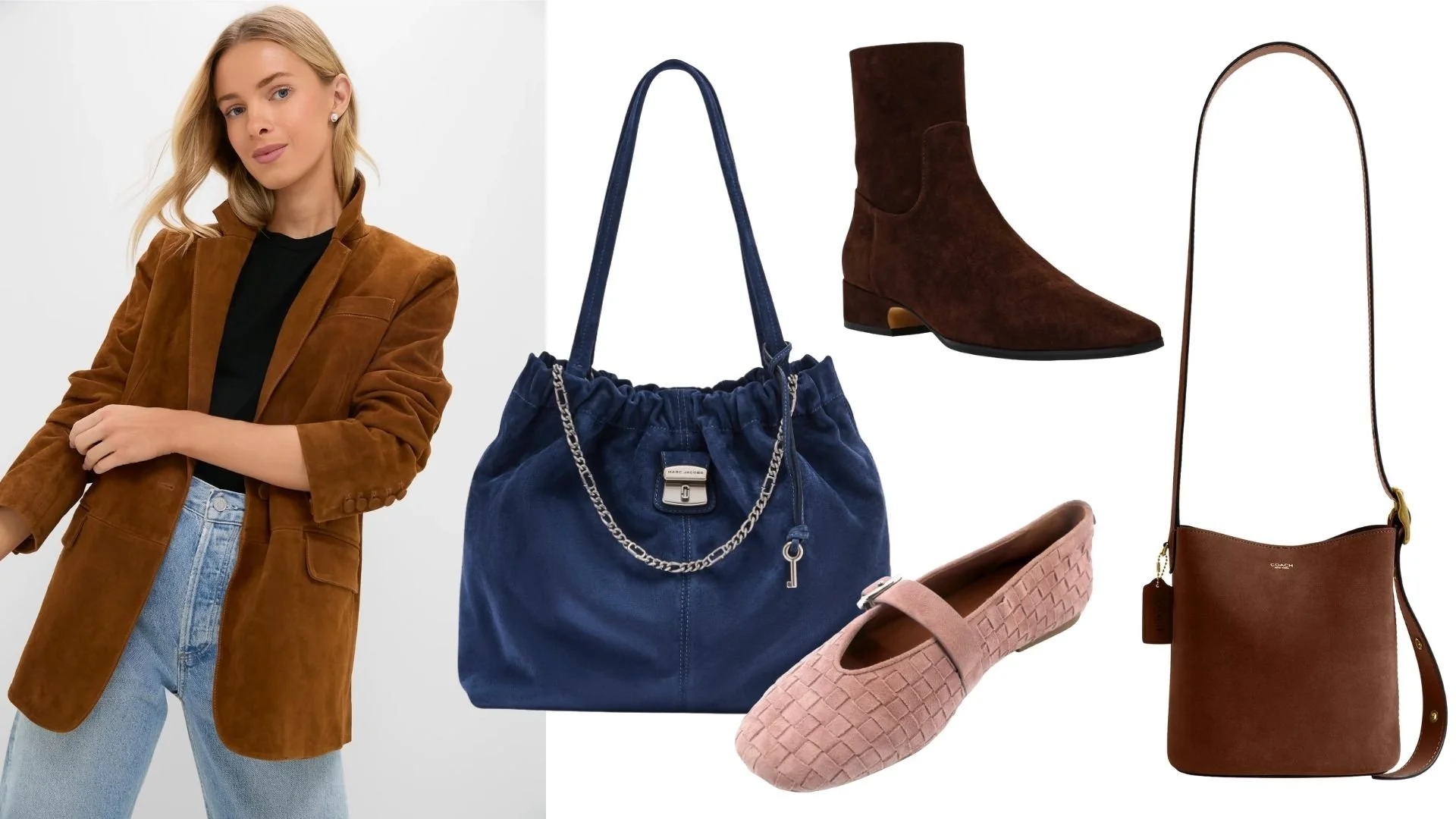 On-Trend Suede Pieces to Wear Now