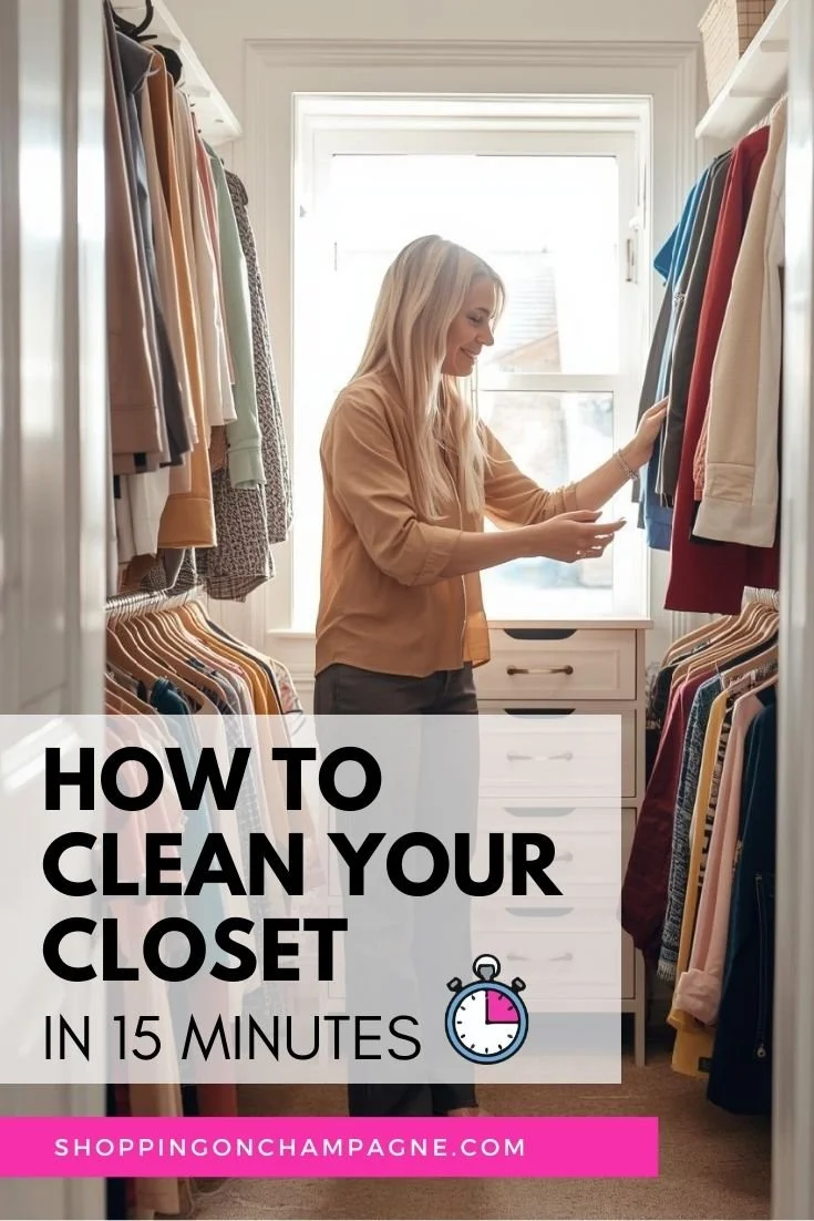 How to Clean Your Closet in 15 Minutes