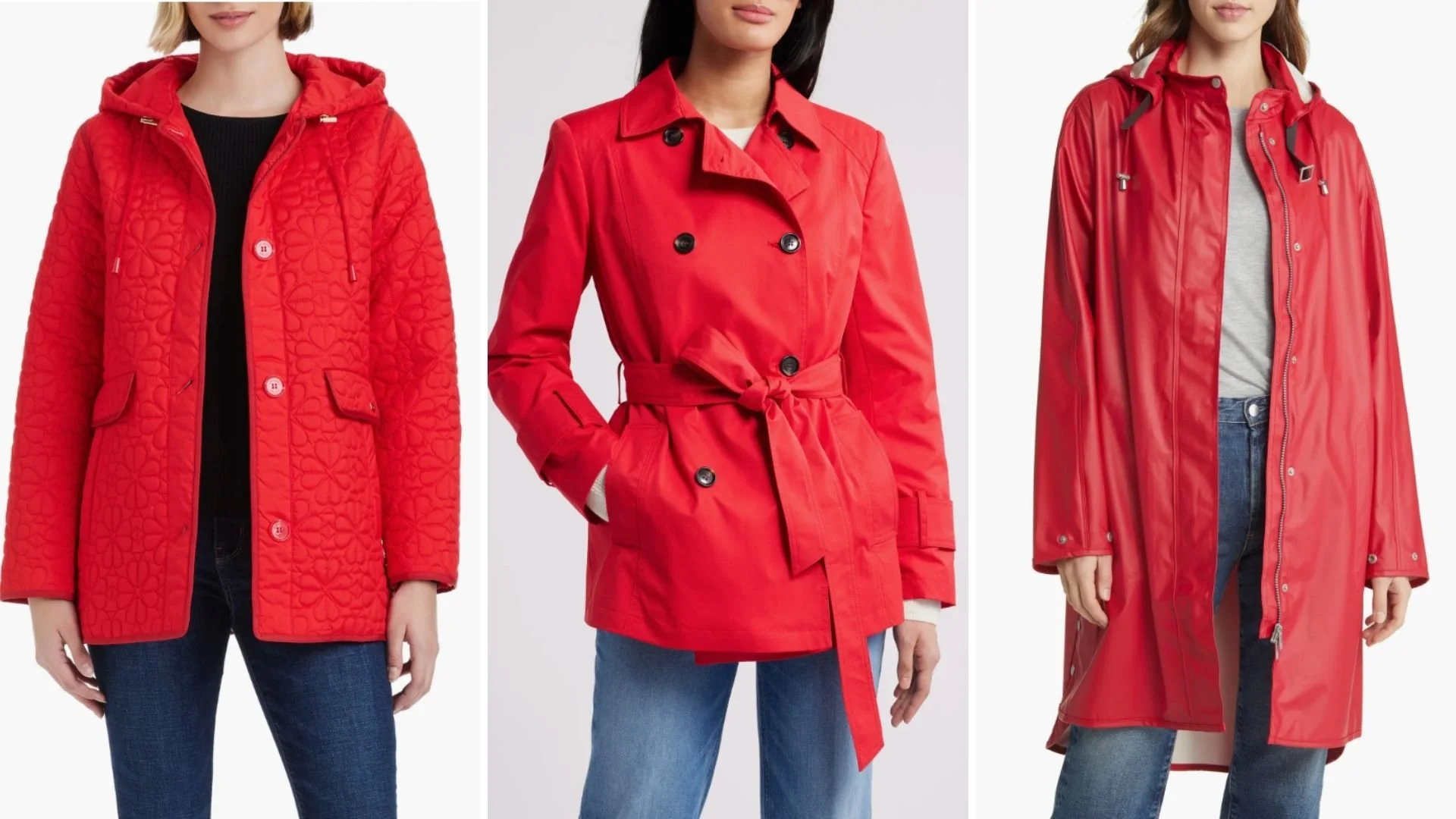 How to Wear a Red Jacket in Spring