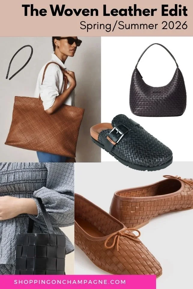 Spring Summer 2026 Trend: Woven Leather