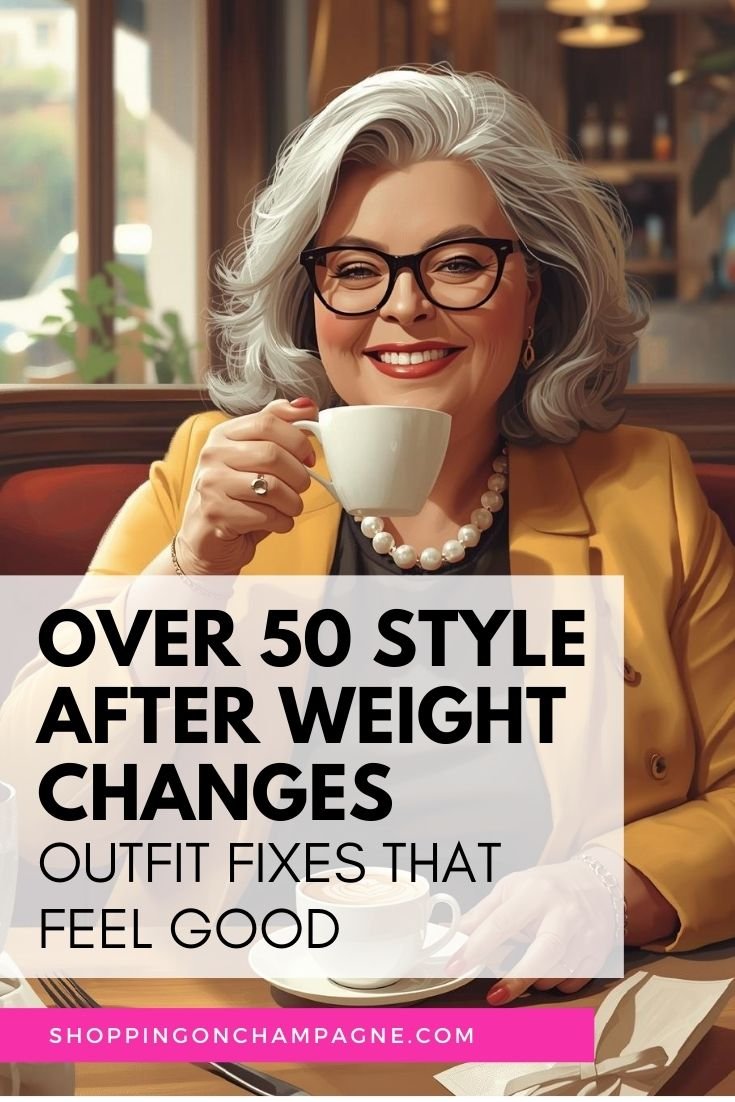 Over 50? How to Dress When You've Gained Weight