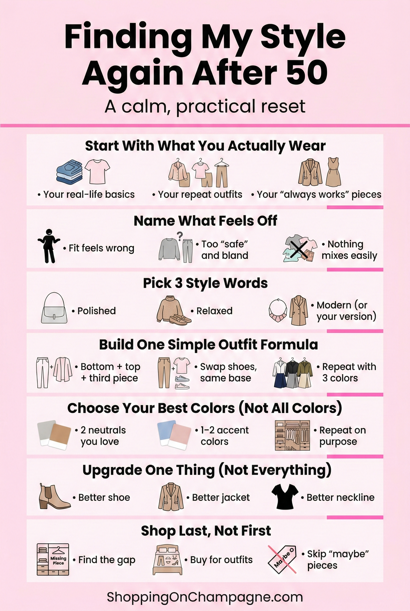 How to Find Your Style Again After 50