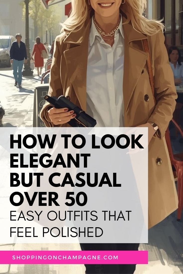 Over 50? How to Look Elegant but Casual