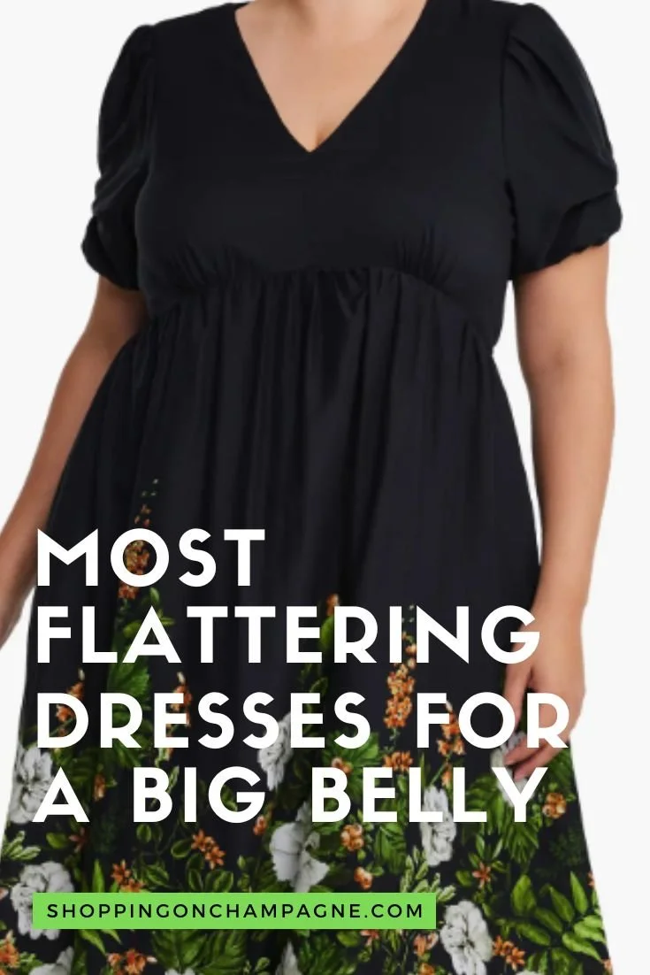 Flattering Dresses For Big Belly For Big Dress Styles To Cover