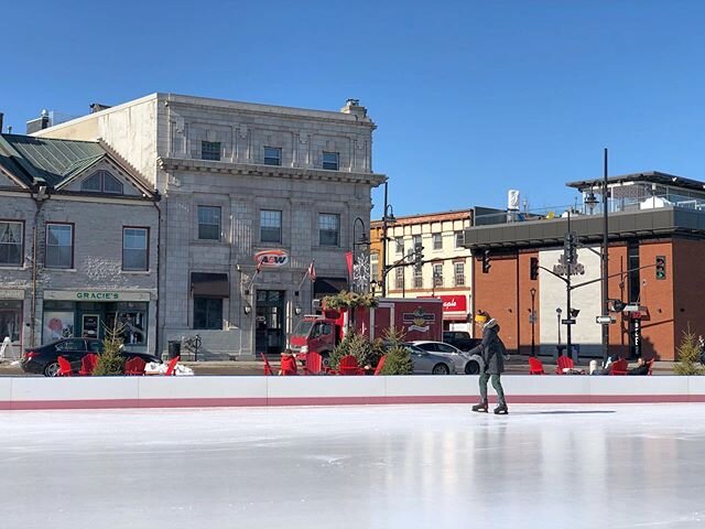 Beautiful day in Kingston ⛸ I&rsquo;ll be back Monday with a new listing 👀 #movingyouforward