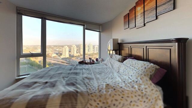 Could you wake up to this view? Just listed 2908 - 688 Abbott! 1165sq.ft. of views from every room. 🌇 #movingyouforward #oakwyn