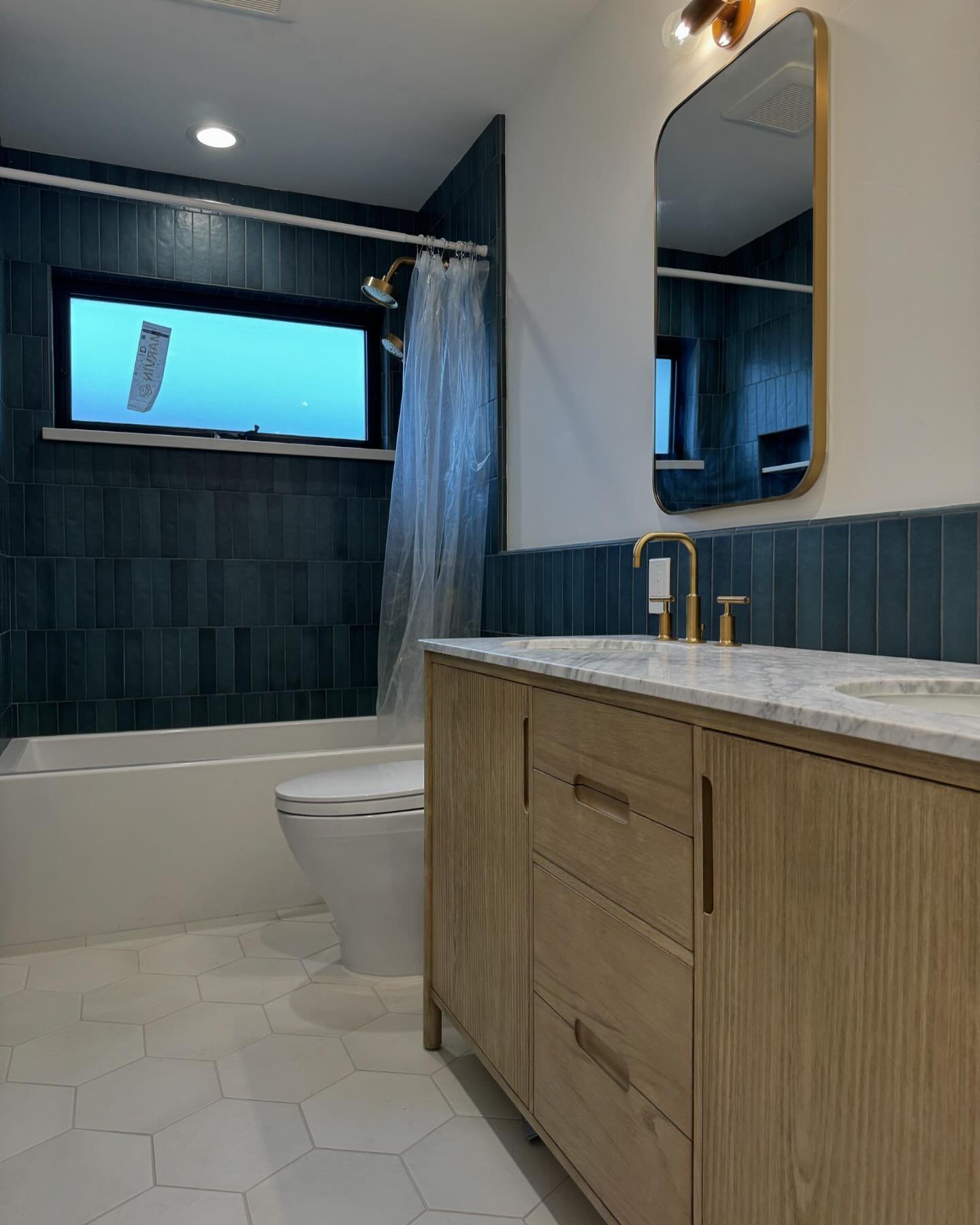 Posting some before and afters of a residential remodel I worked on this last year. Unfortunately I won&rsquo;t be able to get this one photographed before the baby arrives but luckily @robertscustombuildersinc shared some site photos with me when th