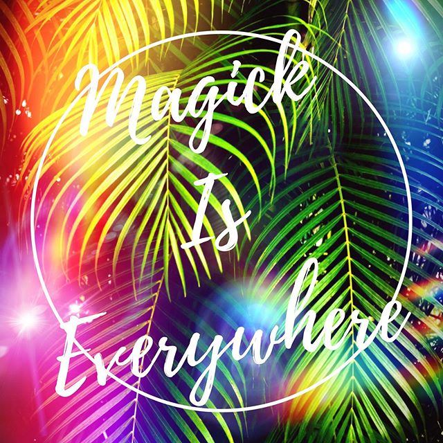 Magick IS everywhere! My resistances are disintegrating by the day.. in the gentlest way. I&rsquo;m so grateful for the layers shedding, programs transmuting and the beautiful synchronicities around every corner. Taking deeper breaths these days and 