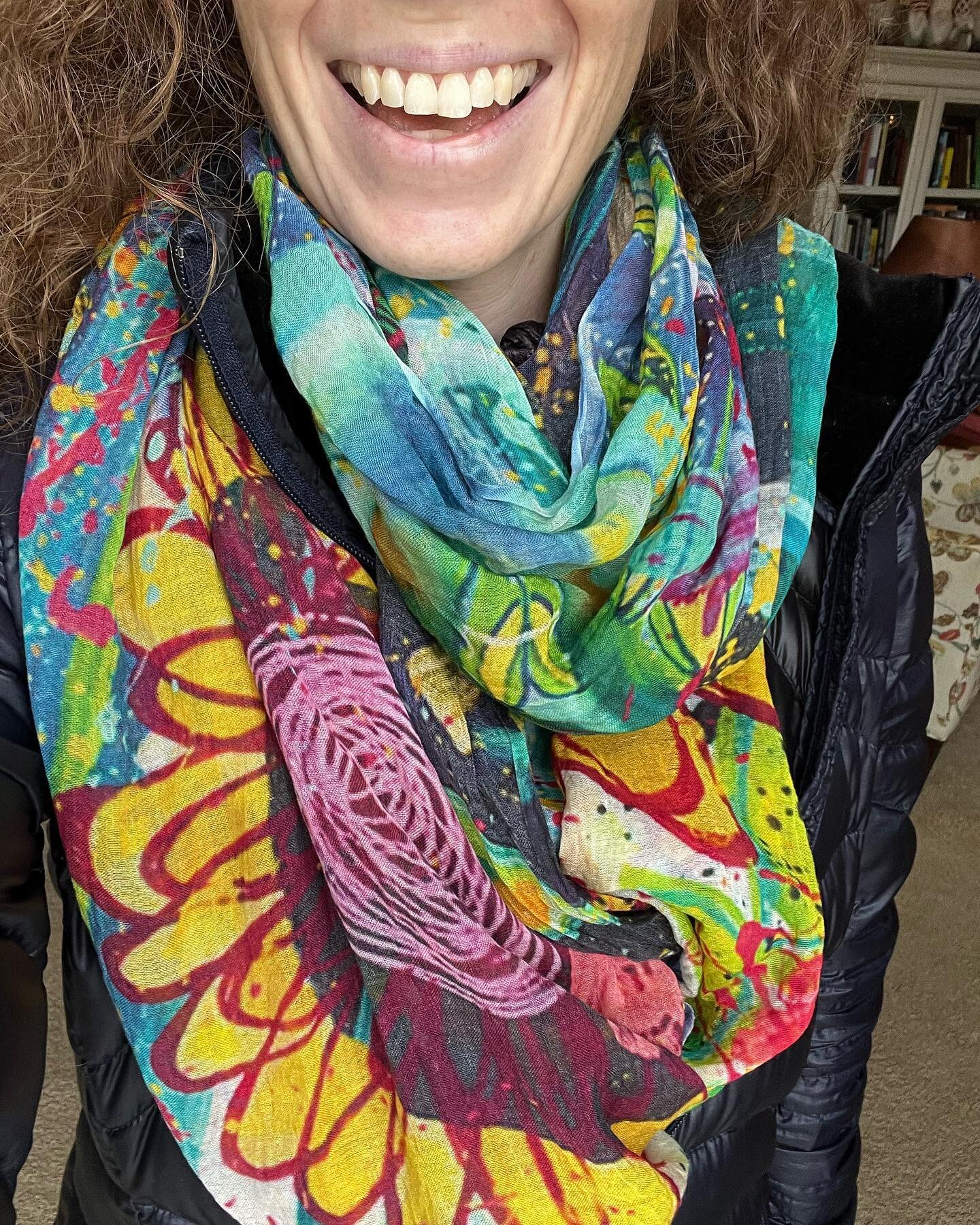 Here is a sneak peak of a new product that will soon be available on my website! 

ART SCARVES! 💖💖💖

This one is printed on modal (beechwood) fabric. It is soft and silky and the perfect size! 

The company that I am partnering with has social imp