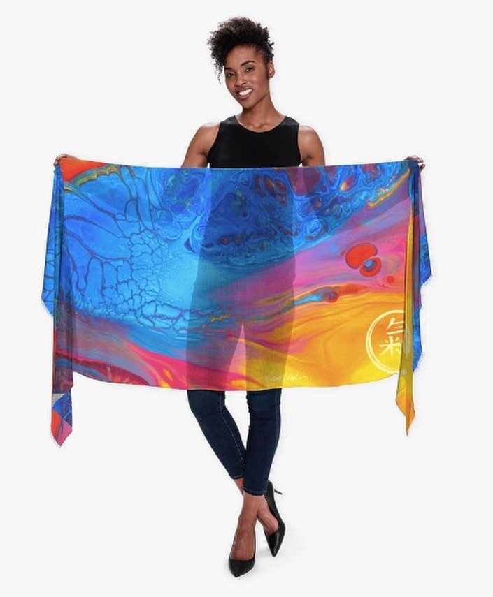 Friends, it is with great joy that I now offer you
ART SCARVES!

Now available on my shop!

Come one, come all! Shop the beauty and magic at the link below! 

I received my scarf in less than 2.5 weeks, even though the site says to expect your scarf 