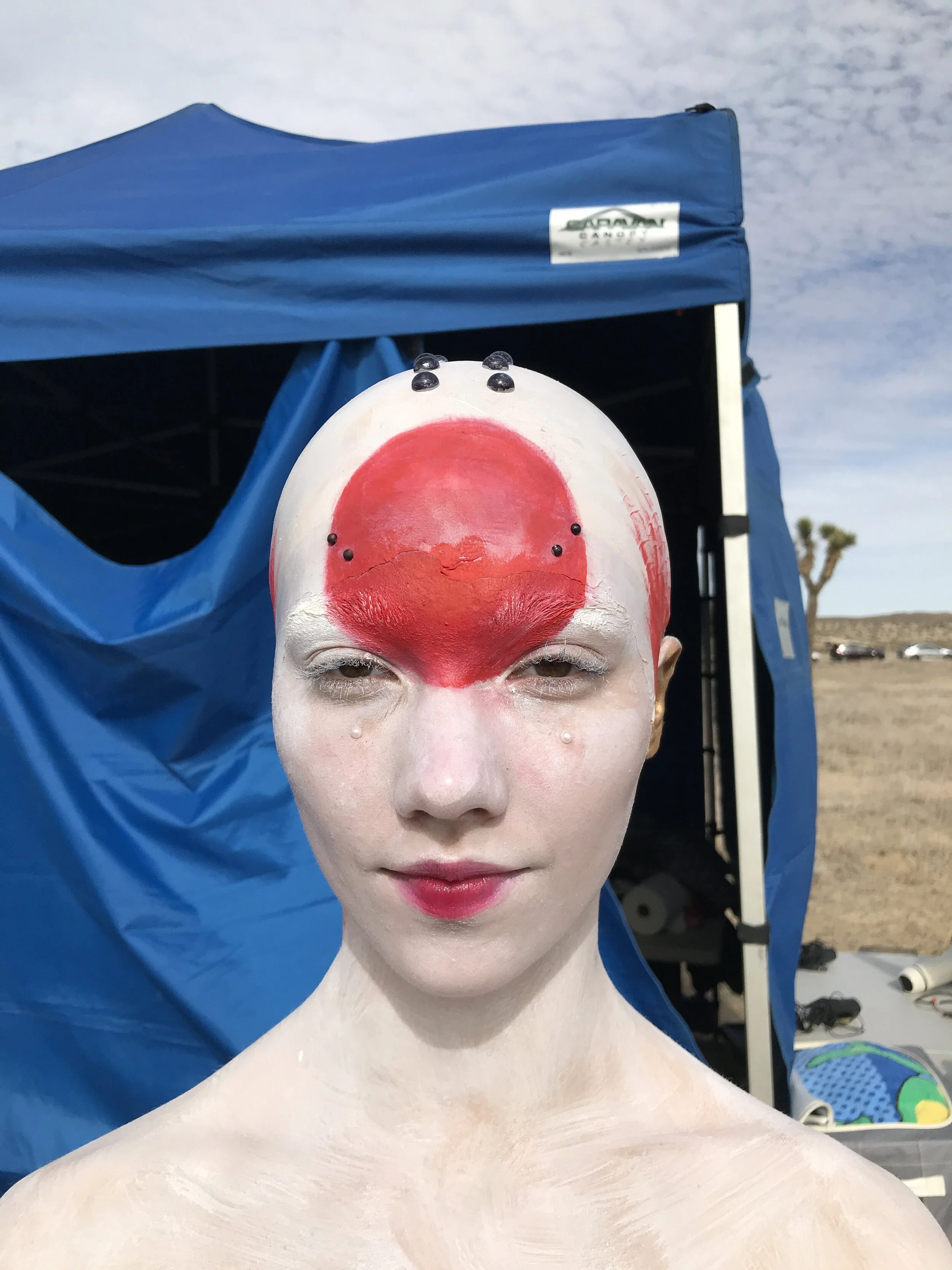 Simulacra (2019)- on set picture