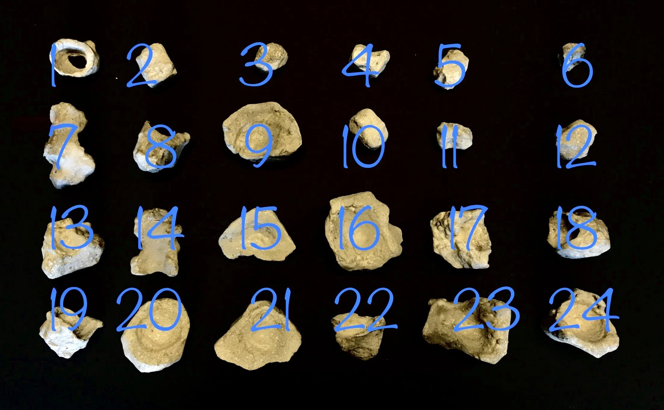 Labeled Rocks (CLICK TO SEE VIDEO)