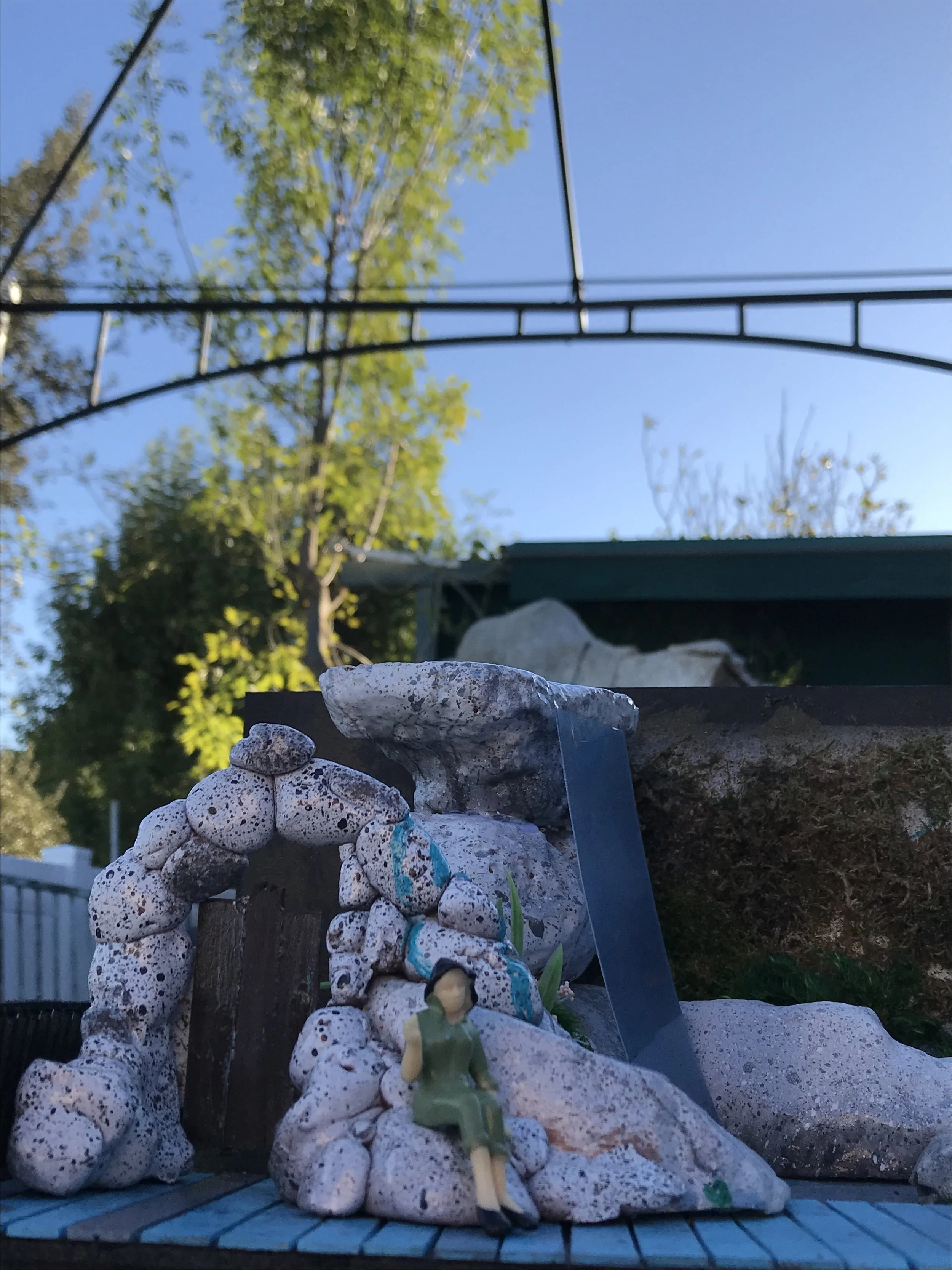 Residential Waterfall Model in the space (CLICK TO SEE VIDEO)