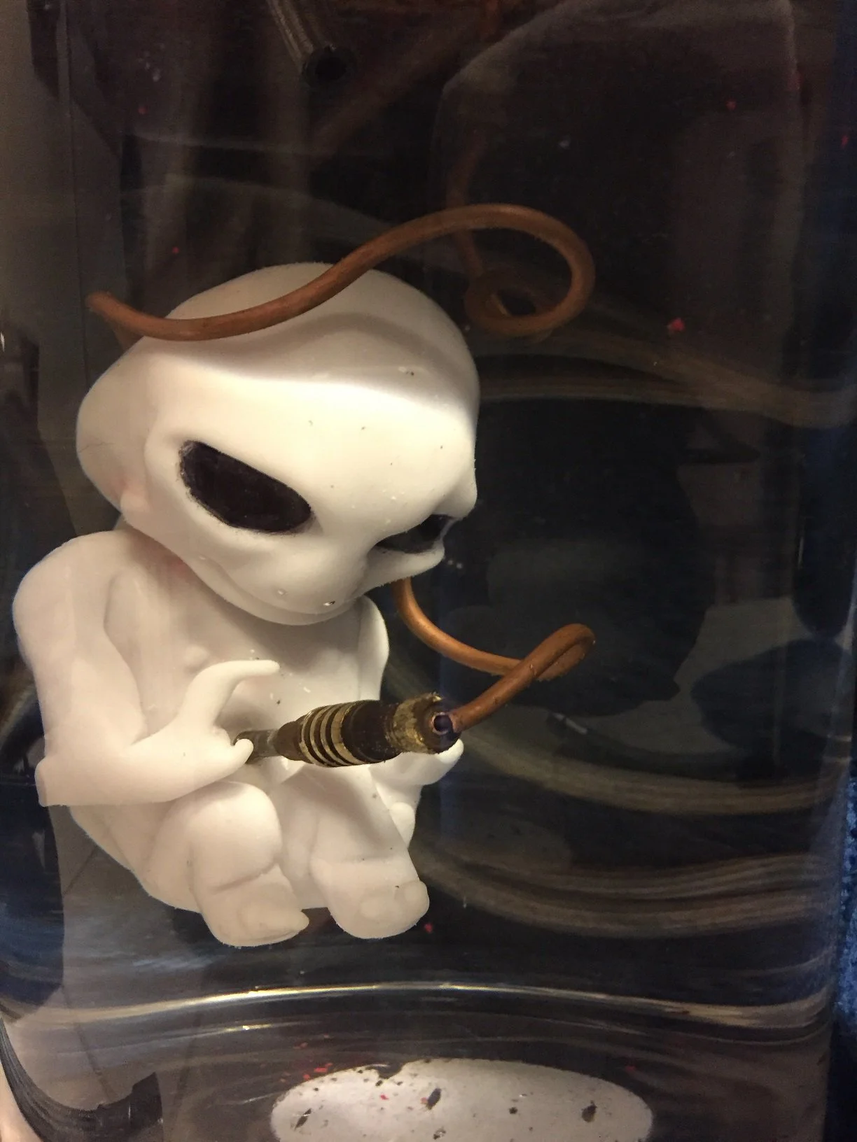 Alien Fetus Sculpture