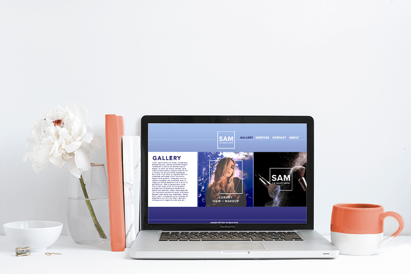 SAM website preview