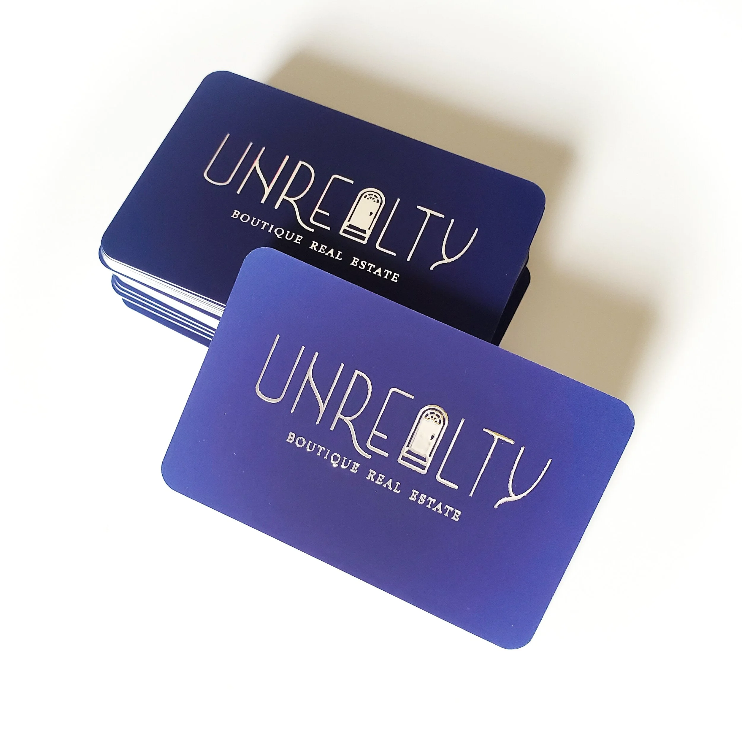 unrealty business cards