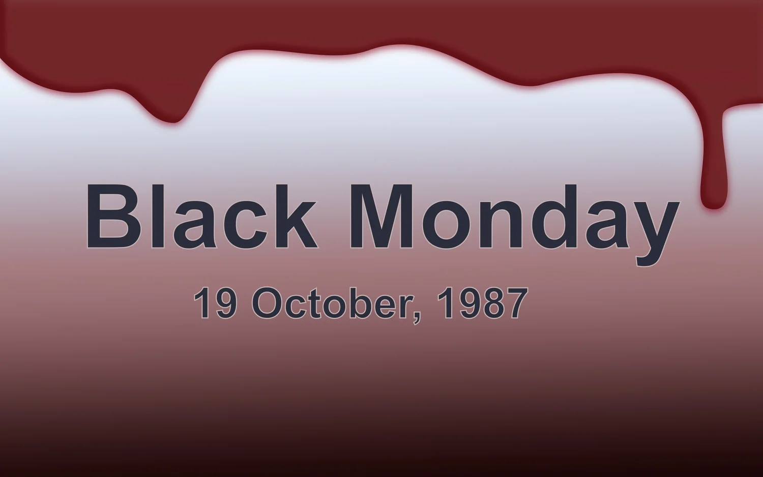 Market Crash: Black Monday (19 October, 1987) — Inceptone