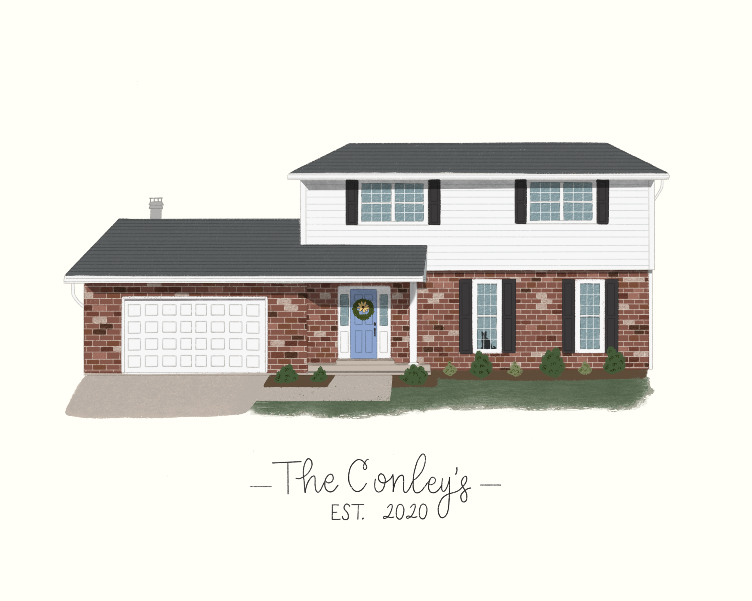 Home Portrait Commission