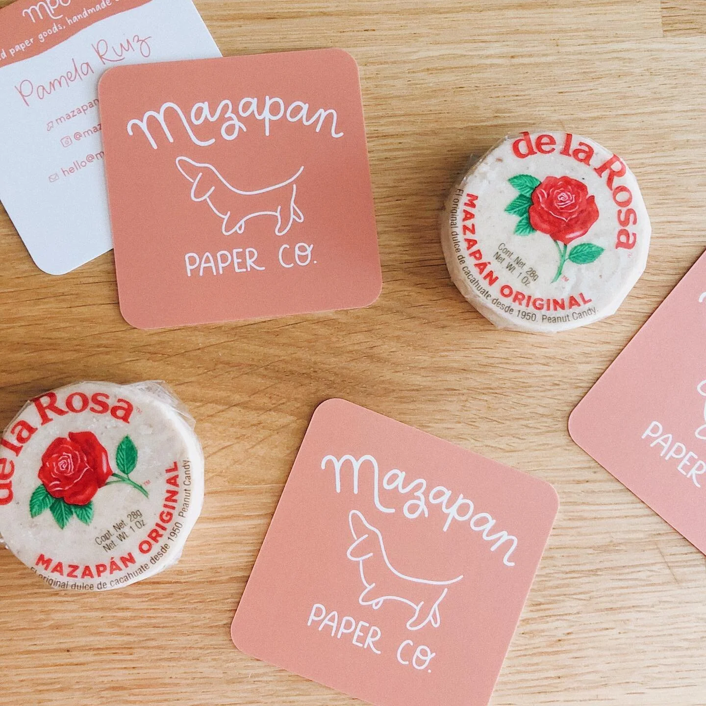 I'm so excited to announce that Pam Crafted is now...Mazapan Paper Co.! 💌🥰✨

This name change has been in the works for a while now and I'm so happy to share it with y'all and to start this new chapter of this fun journey! 

I started Pam Crafted a