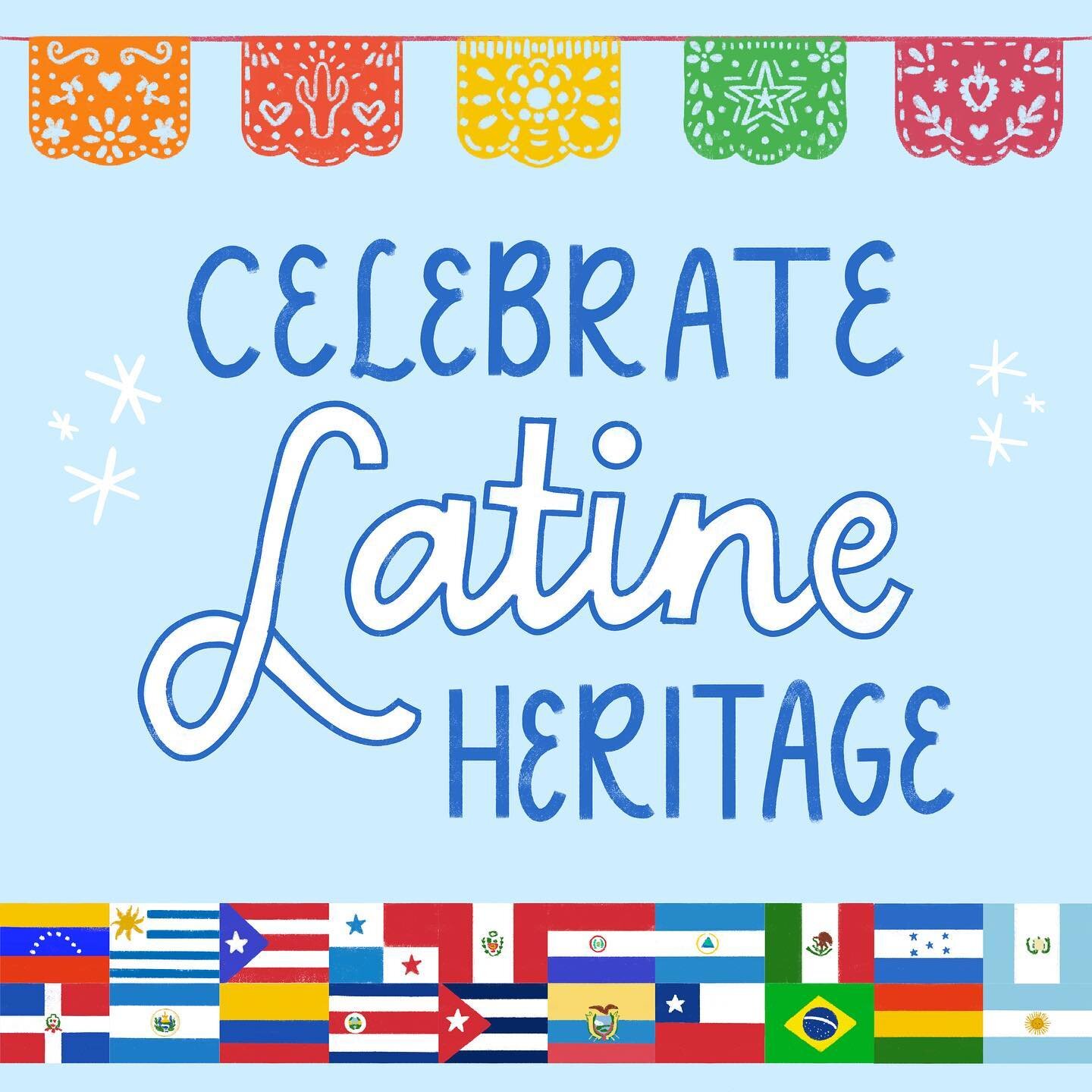 feliz latine heritage month amiguis! 💃🏻

while I feel and celebrate and live my culture 365 days a year, I like to take this month to learn about other latin american countries, their unique flavors, traditions, and cultures ❤️ we all have a vast a