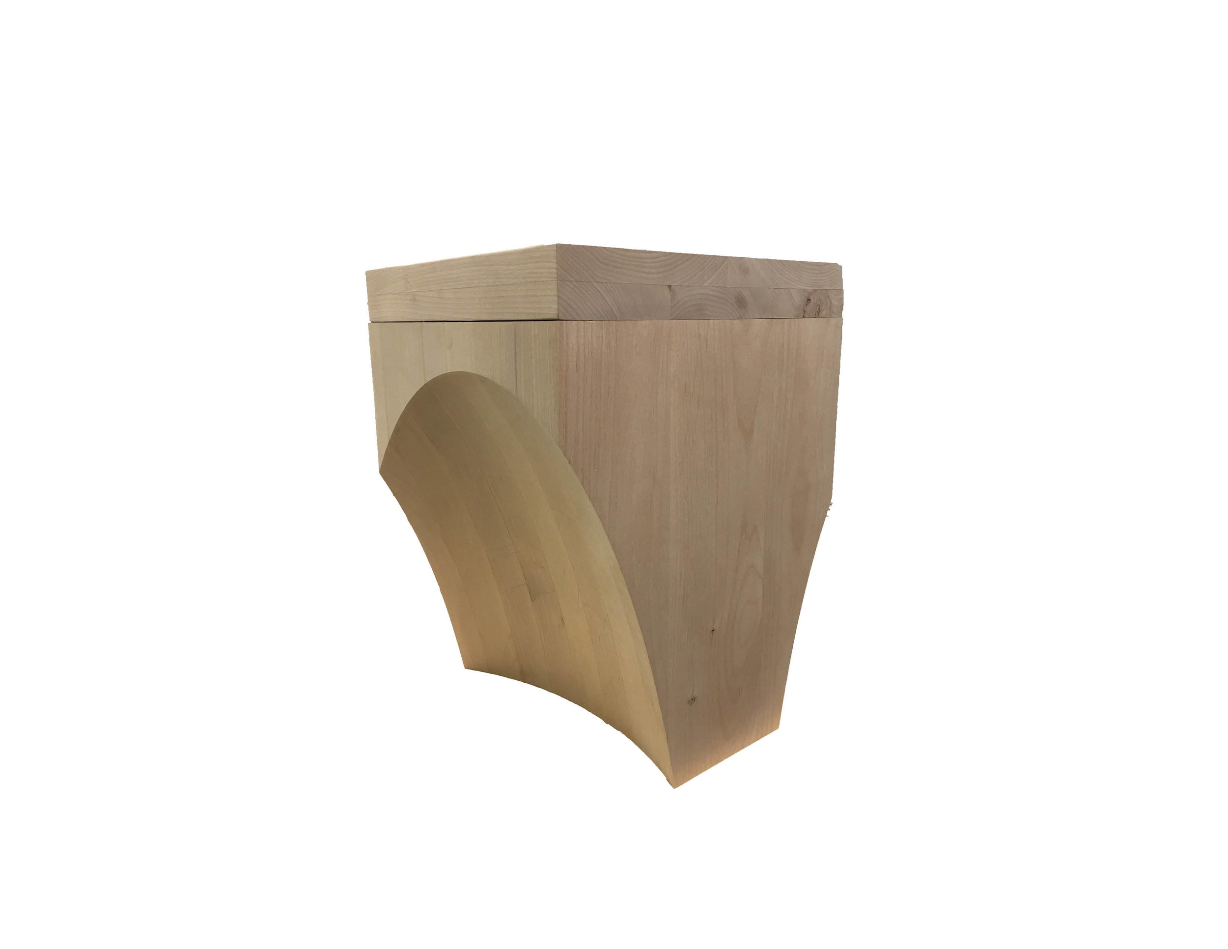 Full-Sized Final Prototype of Stool Concept 1