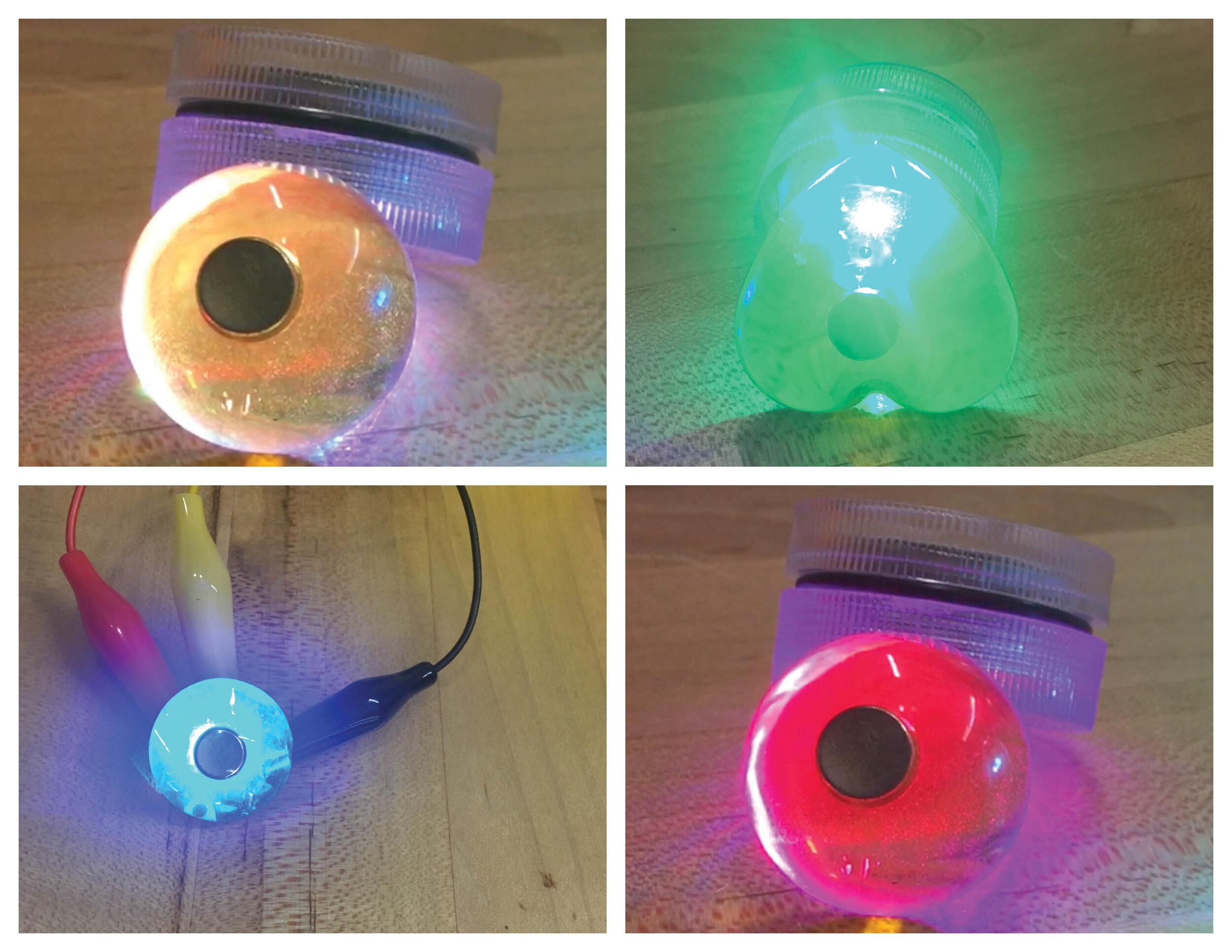 Exploring Lighting Effects via Epoxy Resin, Individual LEDs and NeoPixels