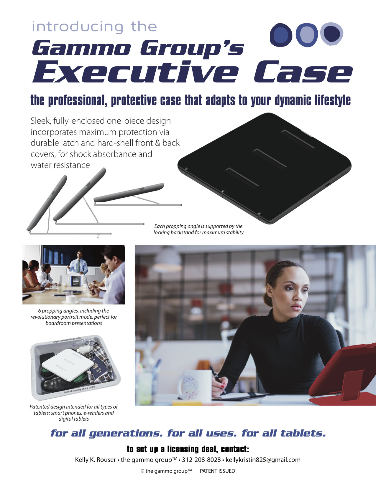 Sell Sheet for The Executive Case