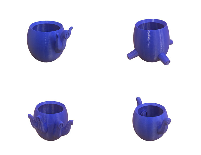 3D Printed Vessel Forms