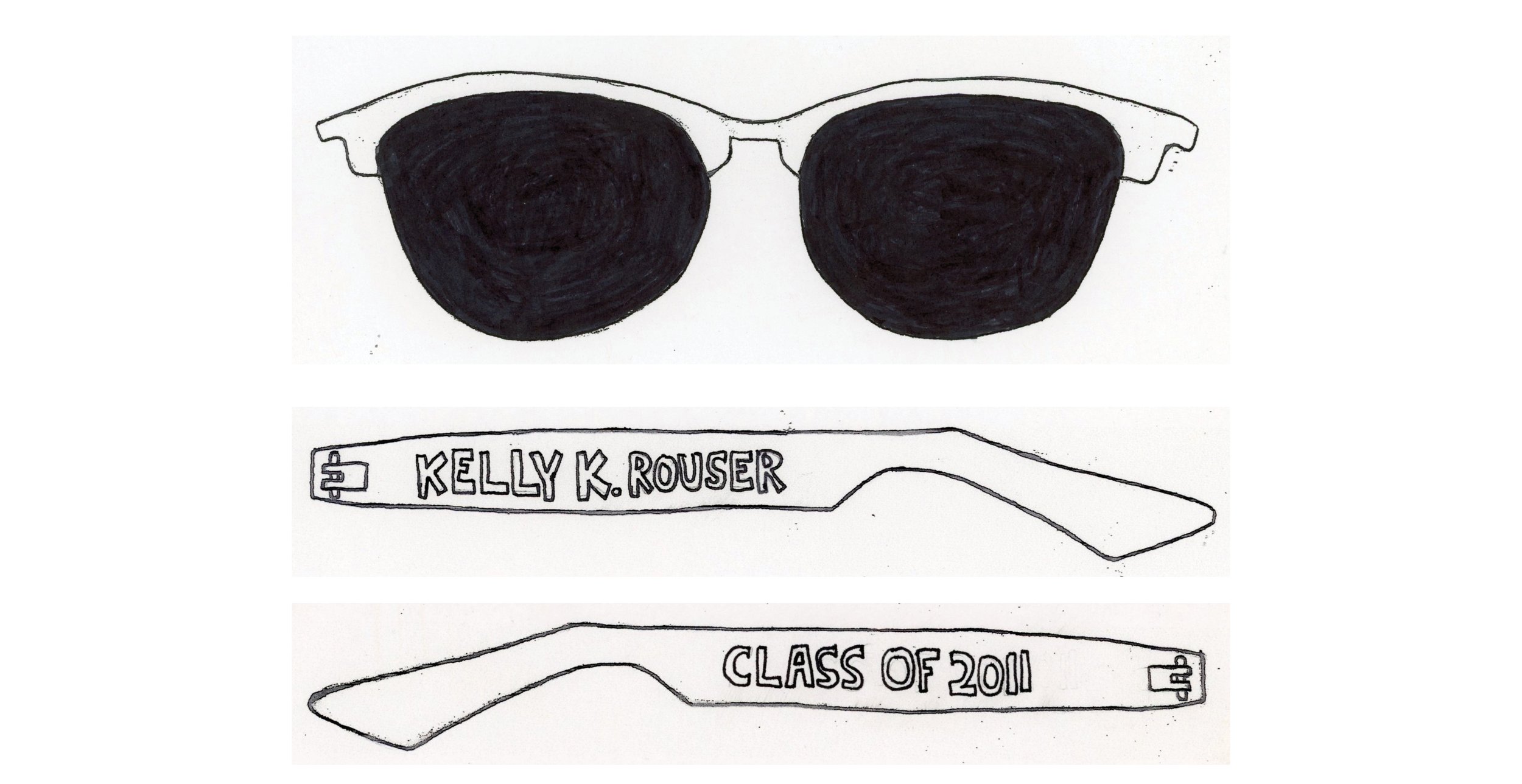 Drawings of an Eyewear-Related Product Concept