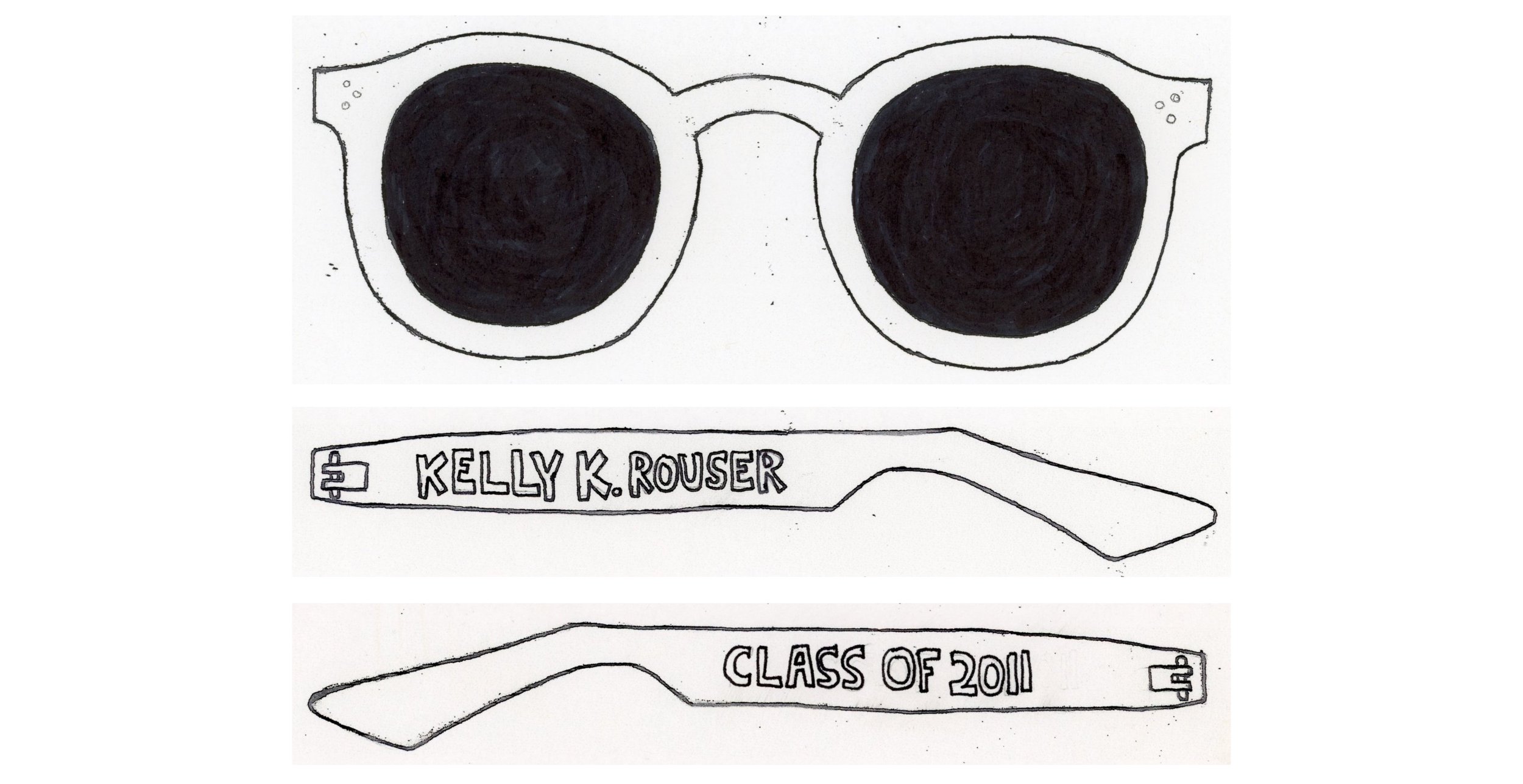 Drawings of an Eyewear-Related Product Concept