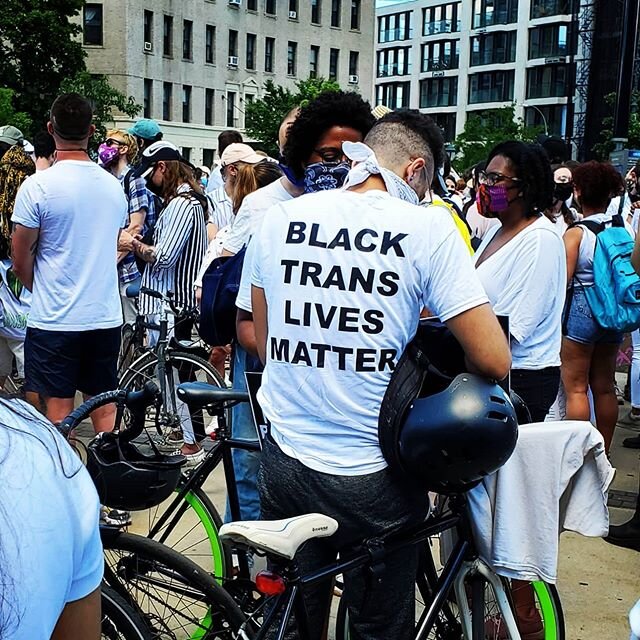 Brooklyn Museum earlier today. It's a beautiful thing to see the intersectionality of seemingly different causes. We've always had a common oppressor. Maybe we'll finally mend these cross-cutting cleavages that seem to put us at odds. &quot;Divide an