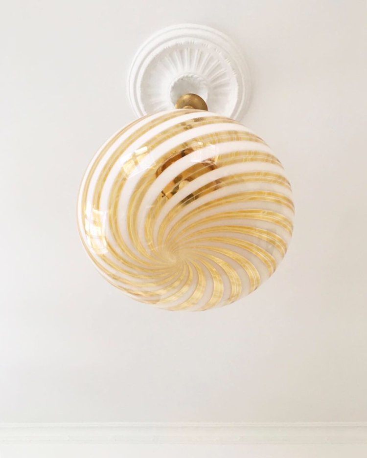 Archive Millefiori Interior - Murano Swirl Ceiling Lamp