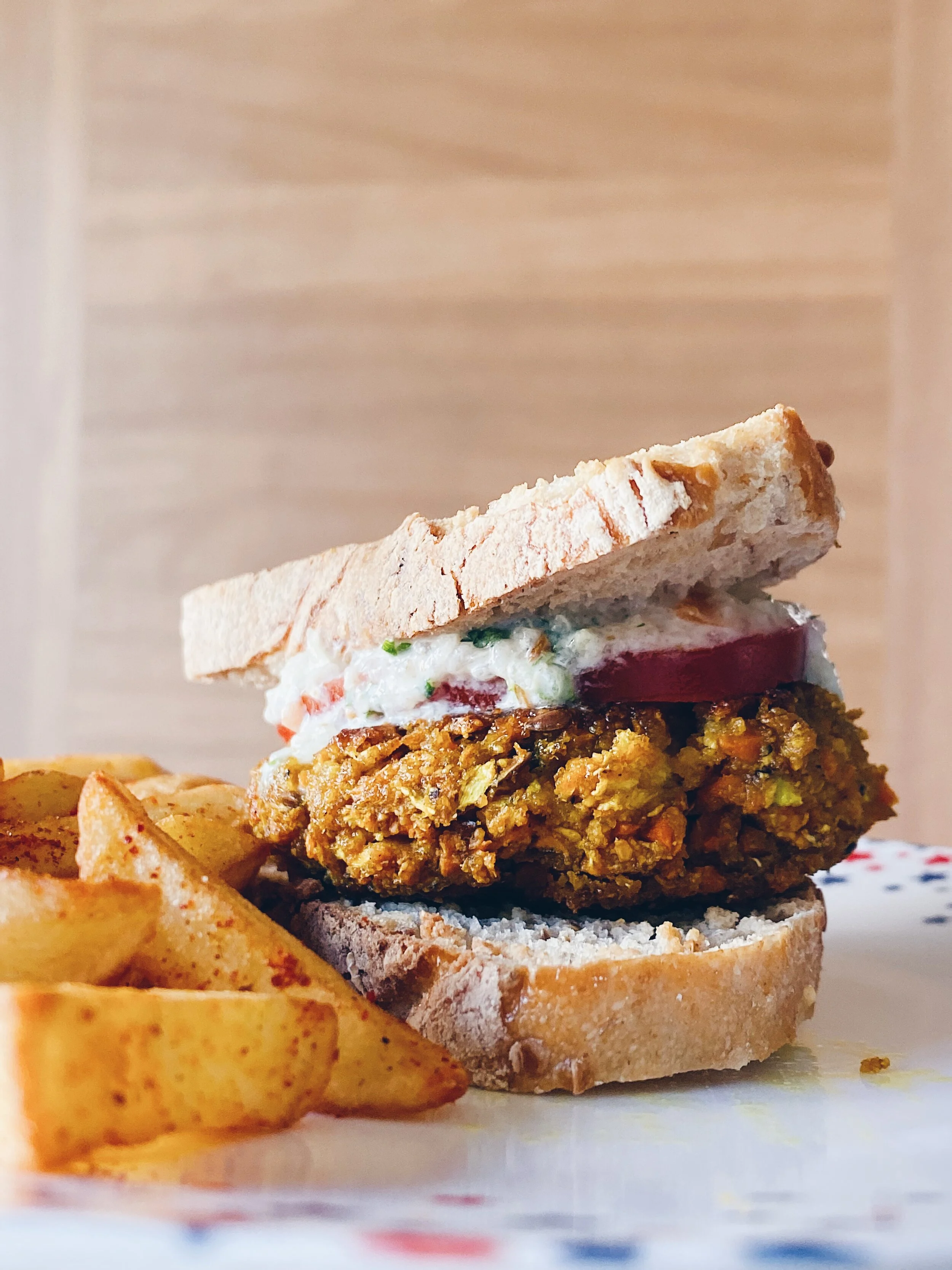 Vegan Burger for International Burger Day