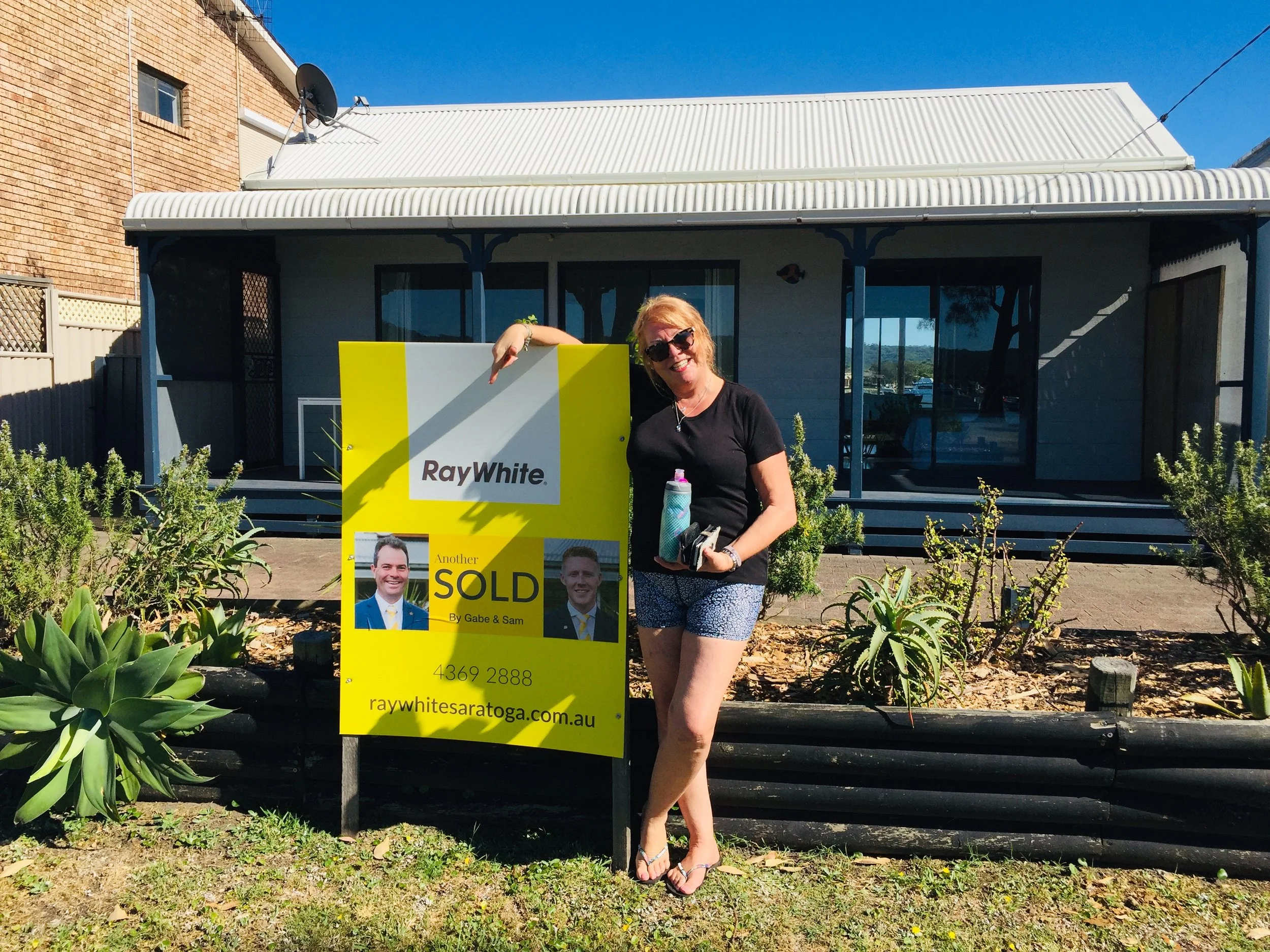 And the sale goes through 