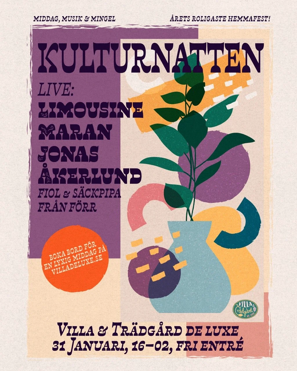 Kulturnatten på Villa de luxe