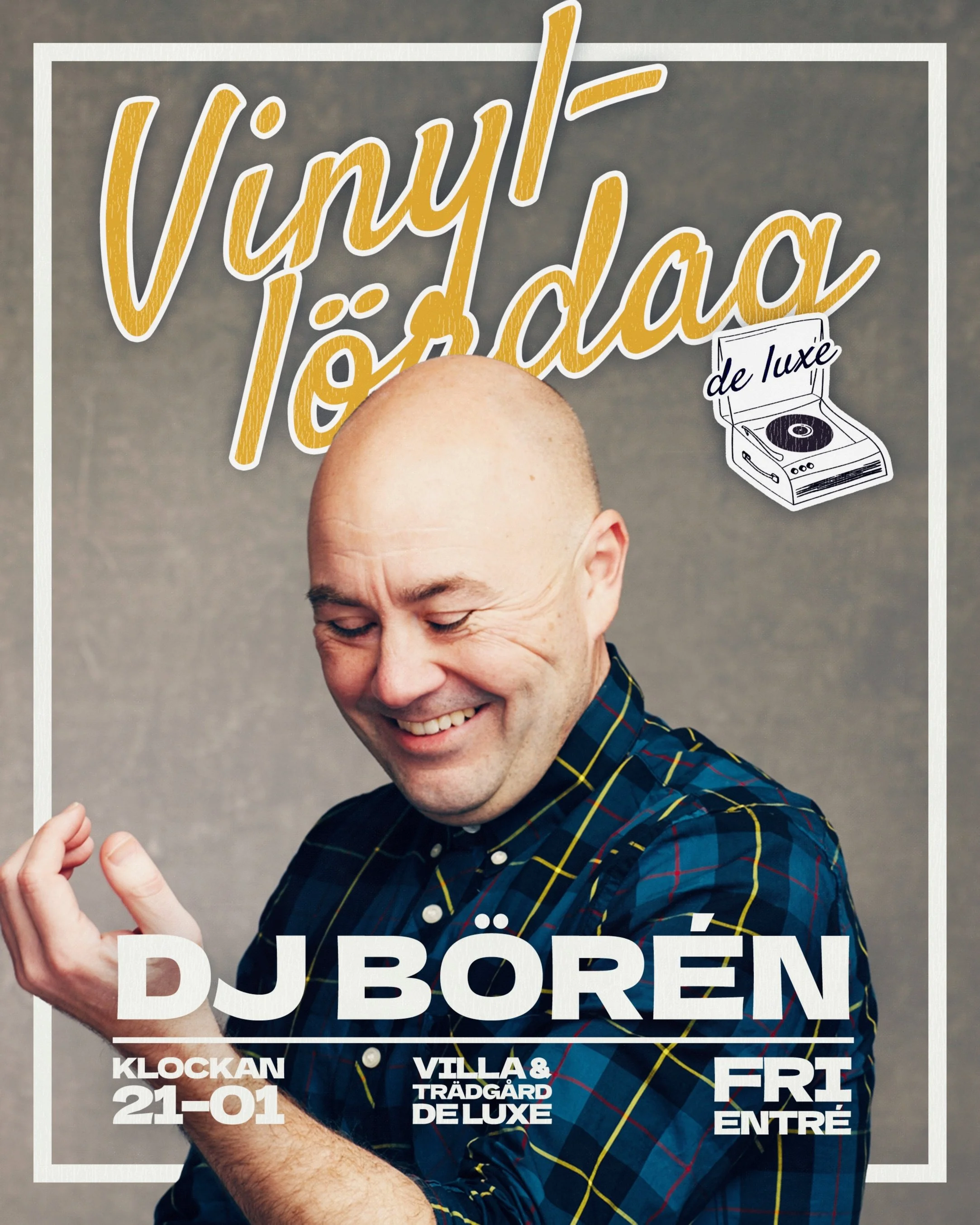 Vinyllördag med DJ Börén