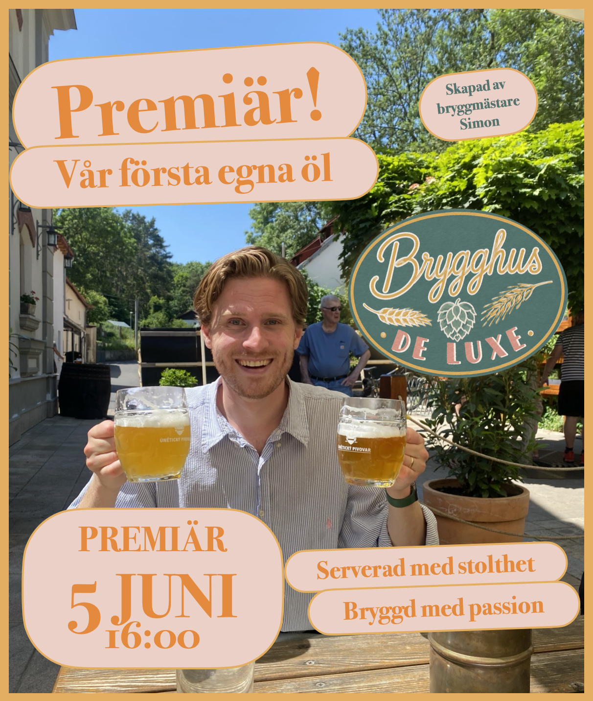 Premiär - Brygghus de luxe första öl