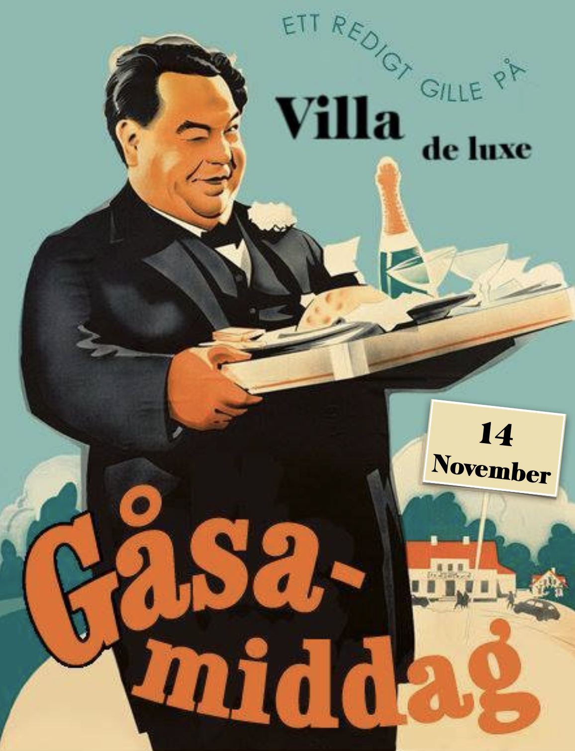 Gåsamiddag de luxe!