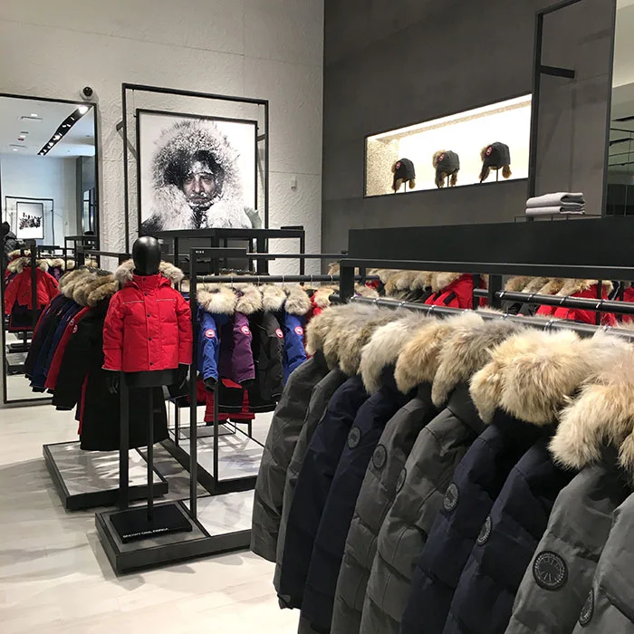 canada goose chicago store opening