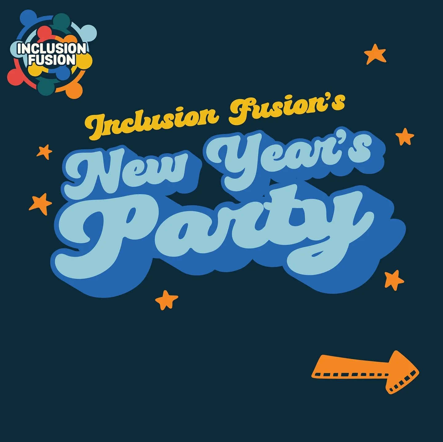 Drum roll please....

Inclusion Fusion&rsquo;s annual NEW YEAR&rsquo;S PARTY! 🤩 🥳  The best way to end the year &amp; celebrate the start of 2025!

A night of partying, games, a photo booth, mock-tails, pizza and more!✌️

When: Sat. December 28, 7-