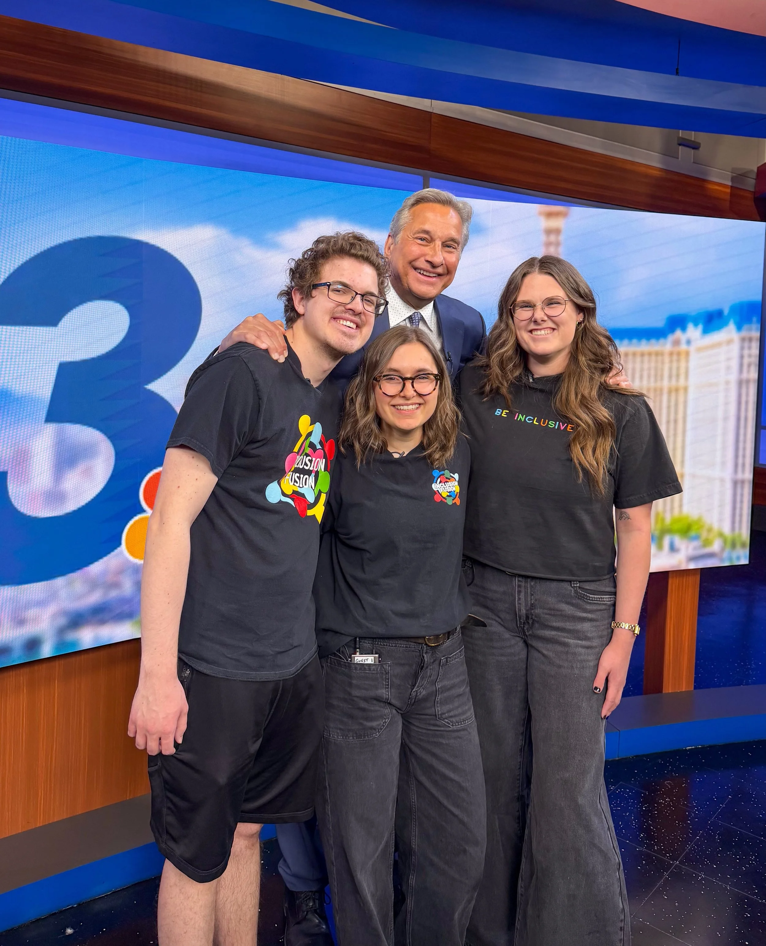 Inclusion Fusion on the news! A huge thank you to News 3 for highlighting our community! And an even bigger shoutout to our incredible longtime member &amp; friend, Justin, for going on air and talking about his experience at IF.

We love our Inclusi