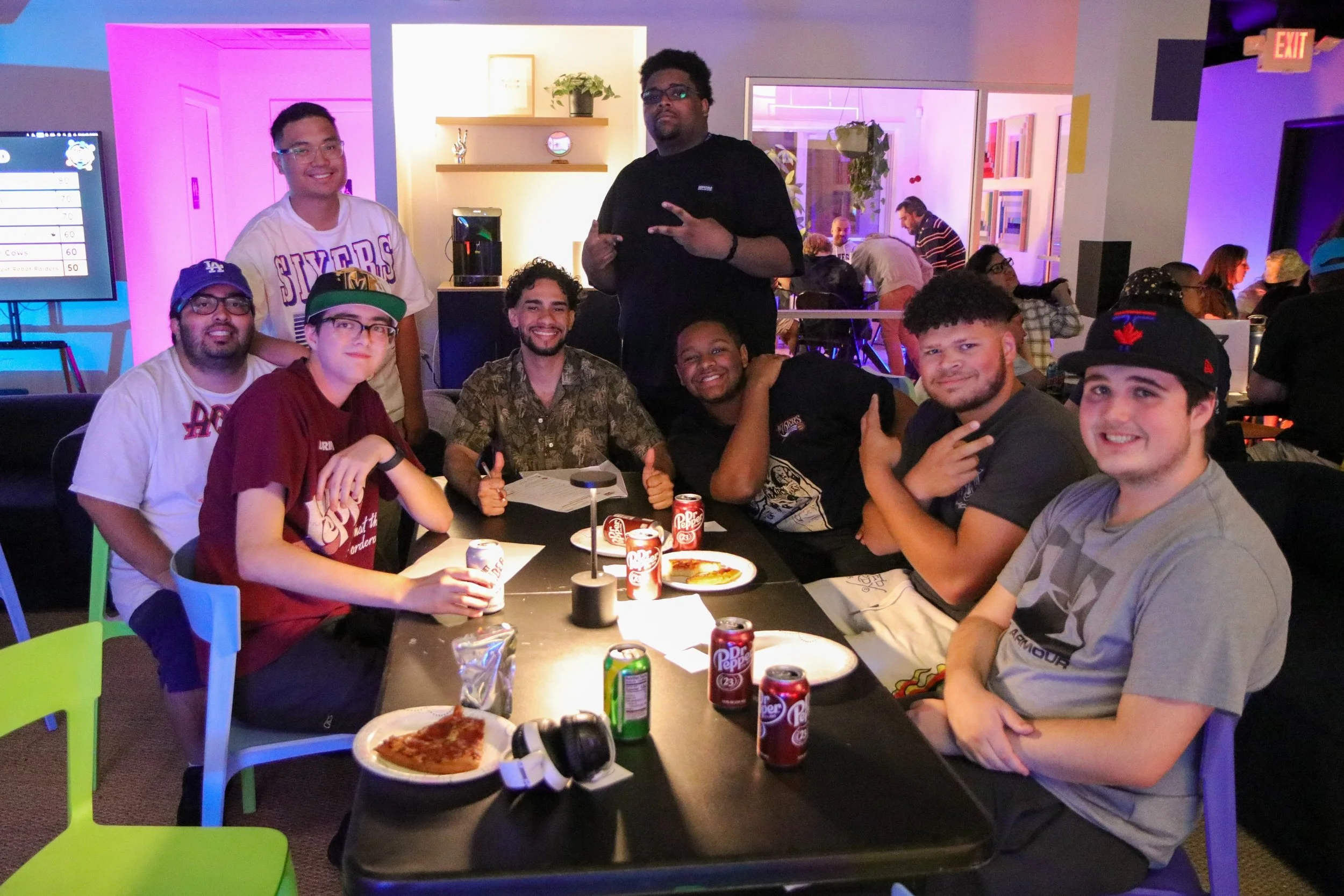 Trivia is BACK tomorrow! Some snapshots from last month&rsquo;s 🤪 Excited for this next one!
