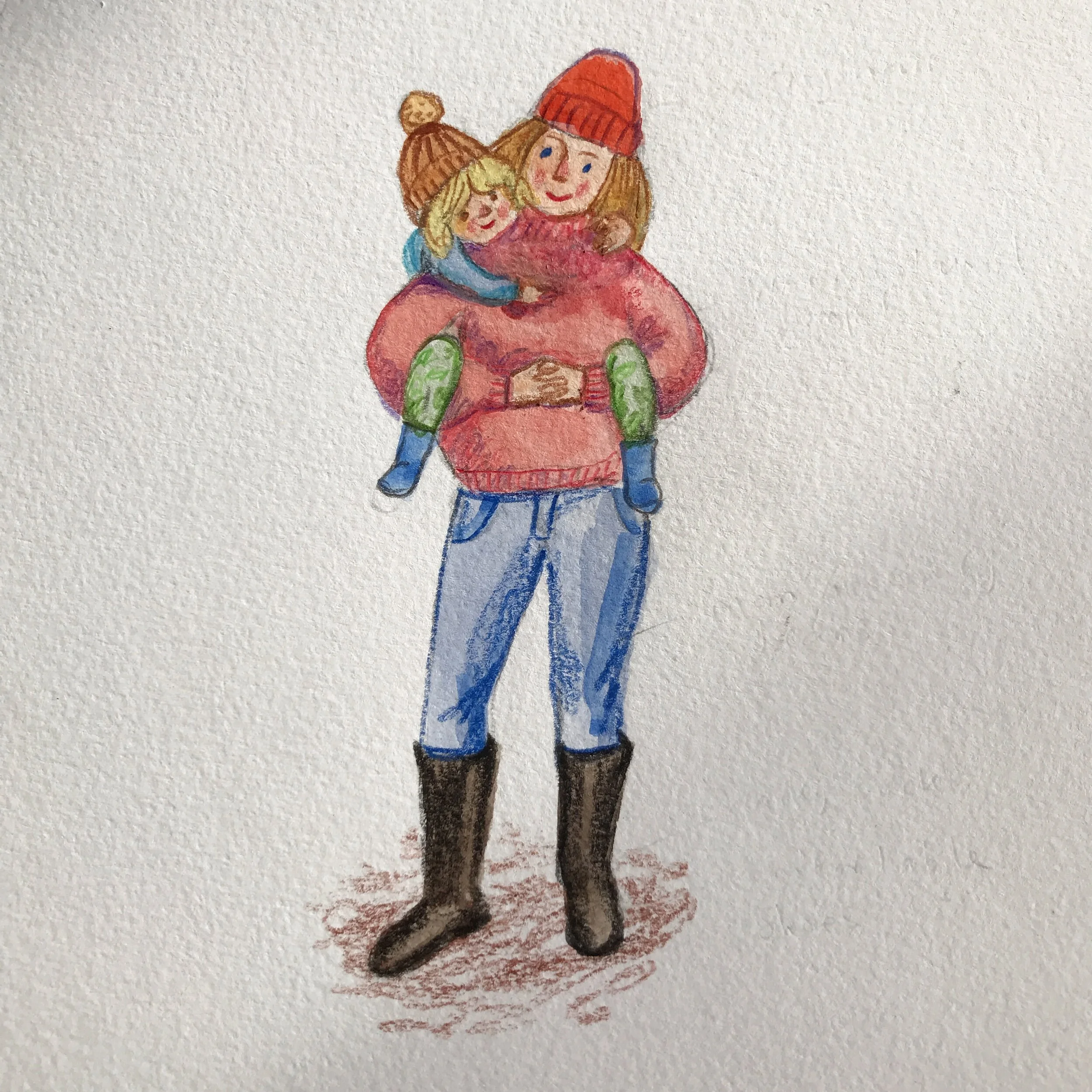 mothers day card by Juliet Thomas Doodles