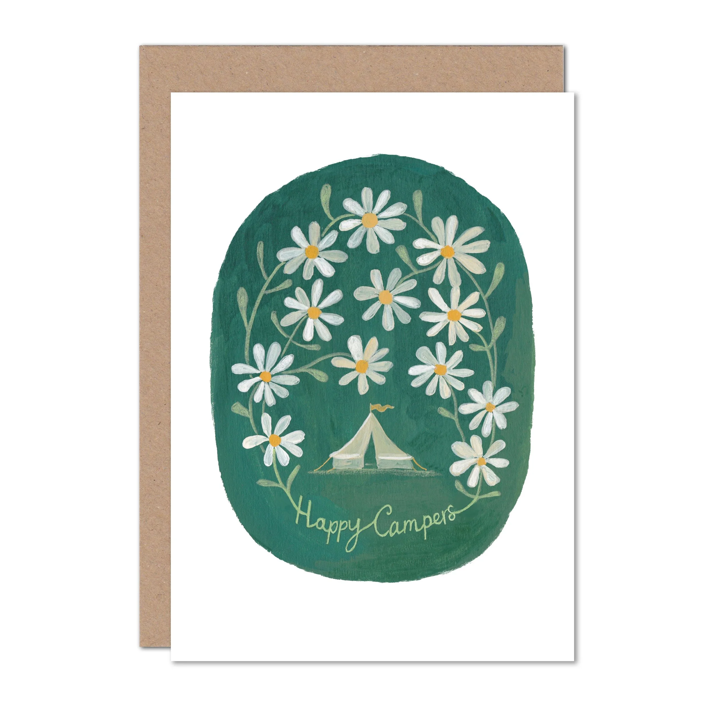 Happy camping card £3