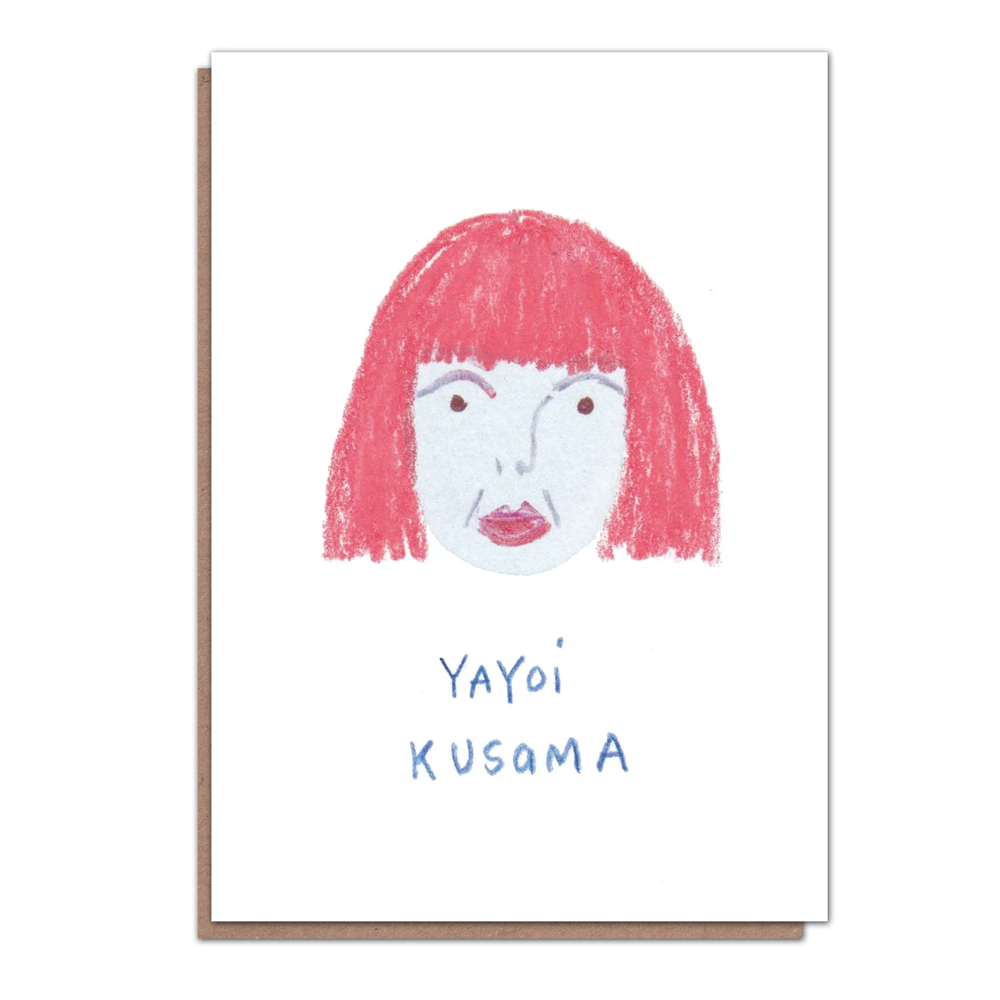 Yayoi Kusama, A6 Greetings card