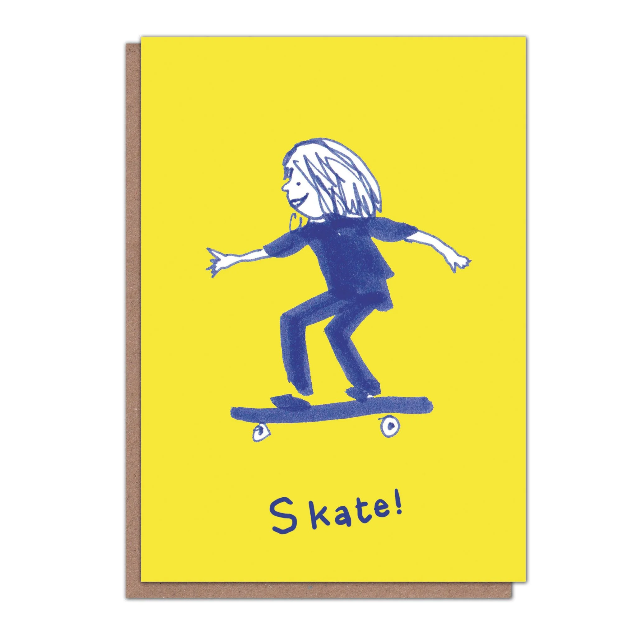 Skate A6 Greetings card