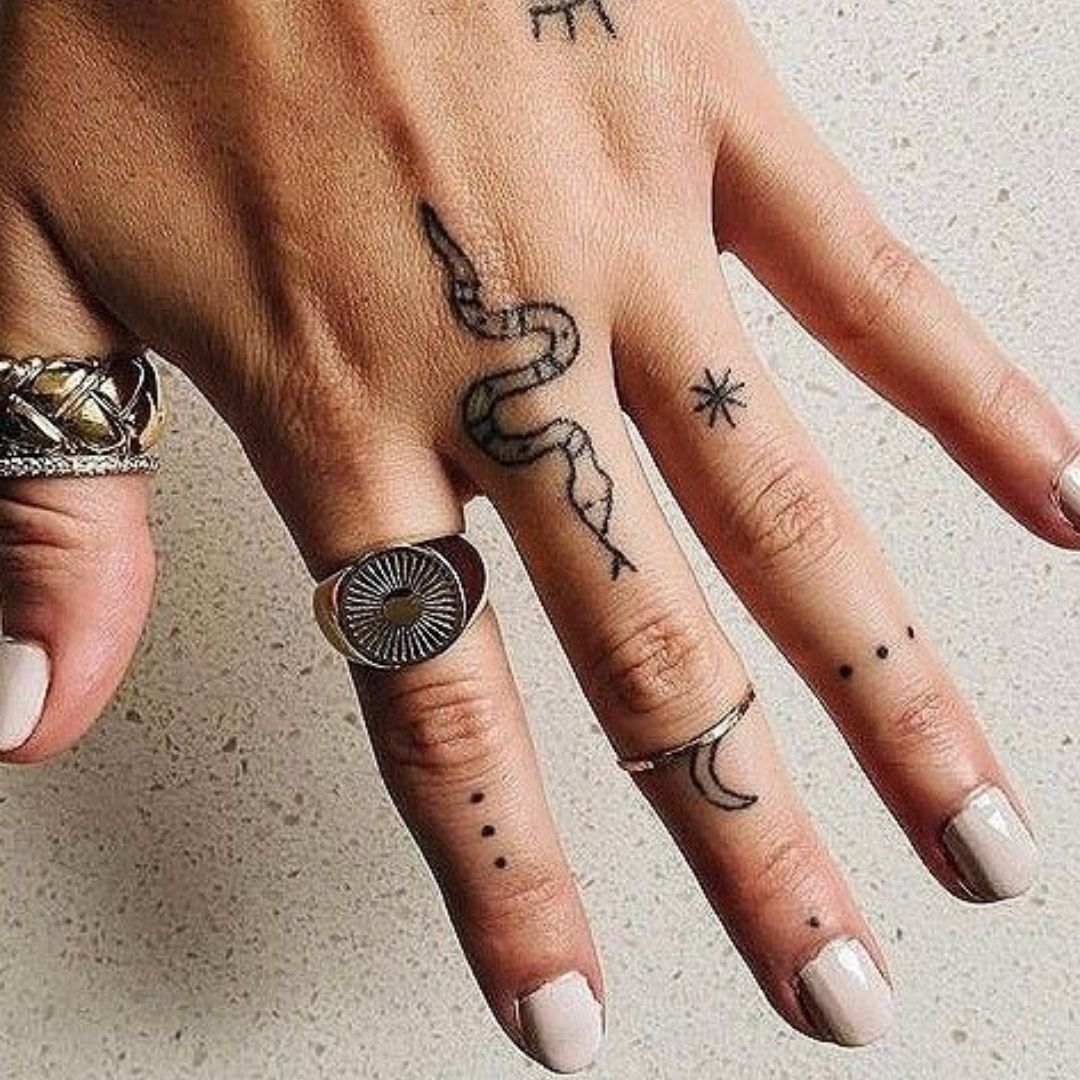 Amazoncom  Yeeech Finger Tattoos Temporary Small Little Mini DIY Body Art  for Kids Men Women Couple Valentines Day Wedding Costume Club Electric  Music Festival Party Decor 3 Sheets 110 Patterns 