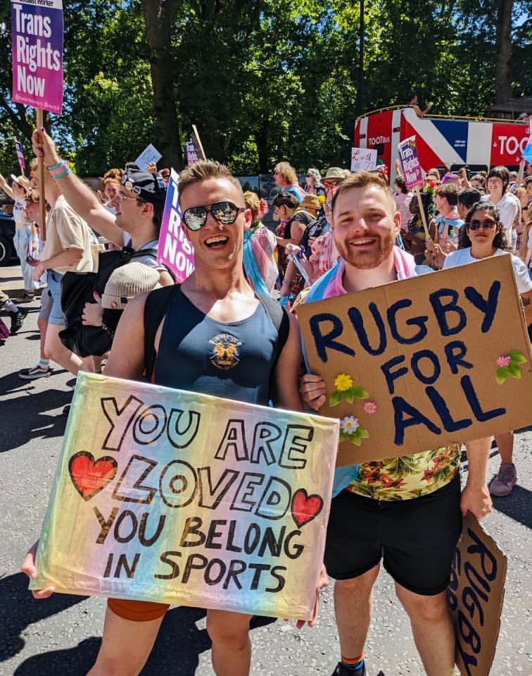 London Pride & Trans Pride 2022 — London Otters Rowing Club