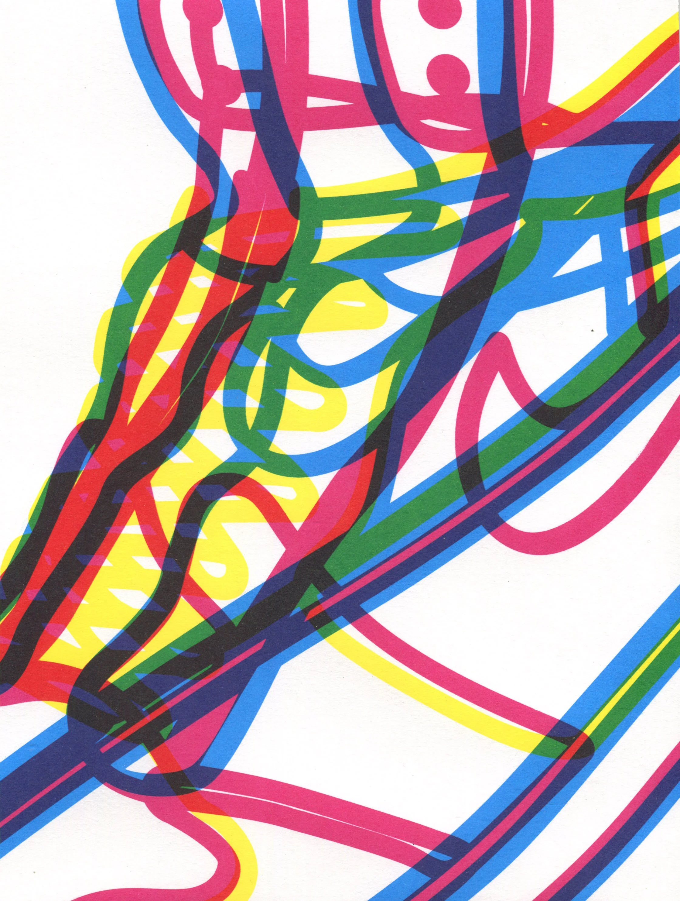 Air Jordan I - CMYK X - Ray